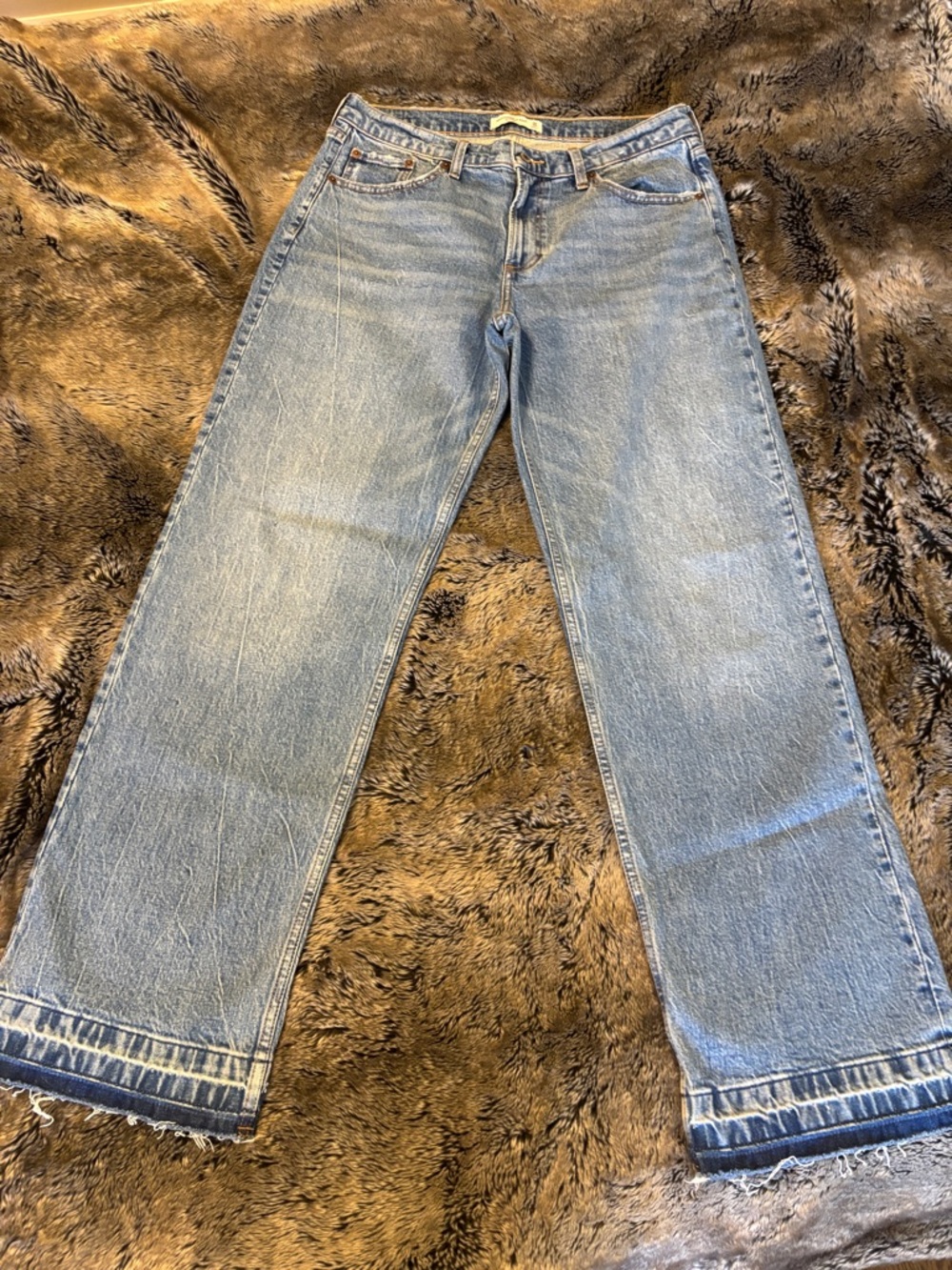 Abercrombie Baggy Low Rise Jean